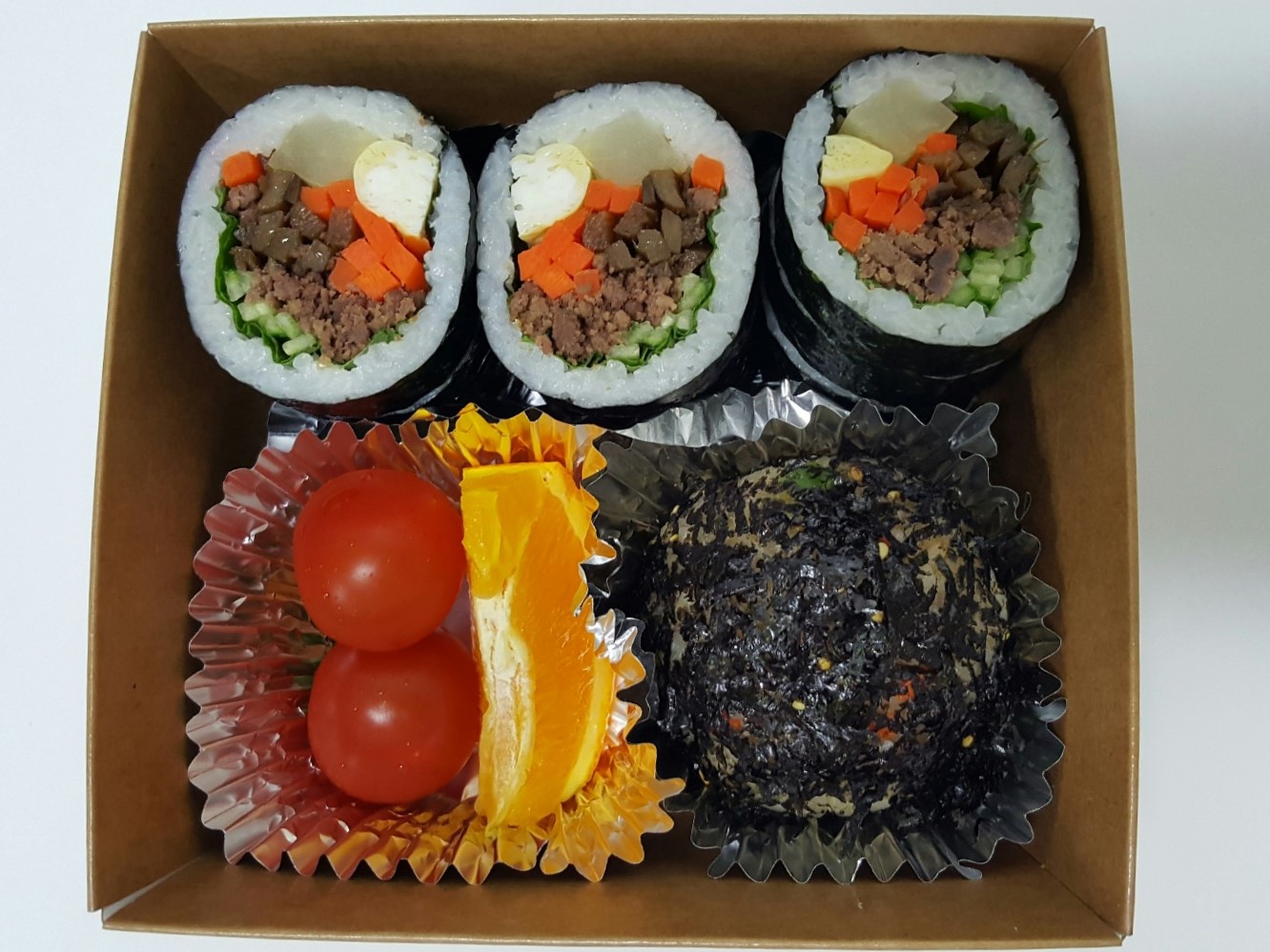 김밥+주먹밥+과일세트