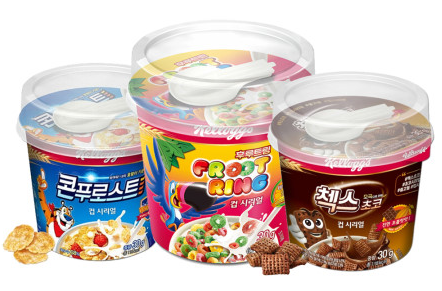 시리얼 개별 포장